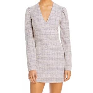 AQUA Puff Sleeve Mini Dress - 100% Bloomingdale’s Exclusive Size M